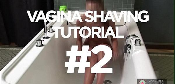  Vagina Shaving uncensored  Pubic Hair Removal